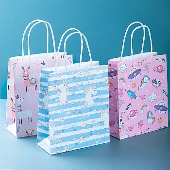 Пакет подарочный Yokee Moon 21*18см