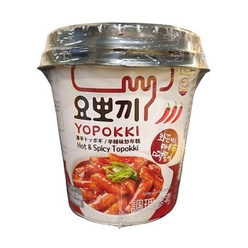 Токпокки Yopokki Hot & Spicy с острым пряным вкусом 120г
