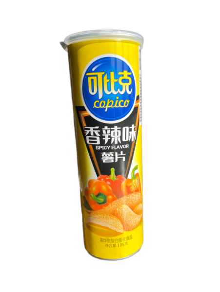Chipsy Copico Ostryy vkus 105g