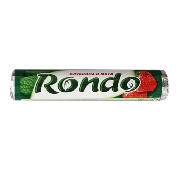 Конфеты Rondo освежающие клубника и ментол 30г