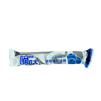 Конфеты Delicious Taste мятные со вкусом голубики 25г