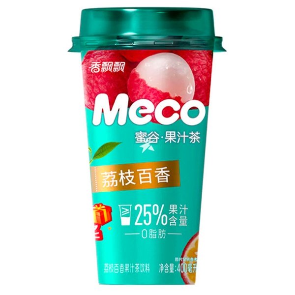 Fruktovyy chay Meco so vkusom lichi i marakuyi 400ml