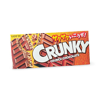 Шоколад LOTTE Crunky хрустящий 45г