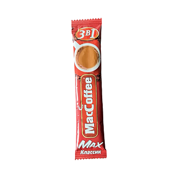 Кофе Maccoffee 3в1 16г Max Классик