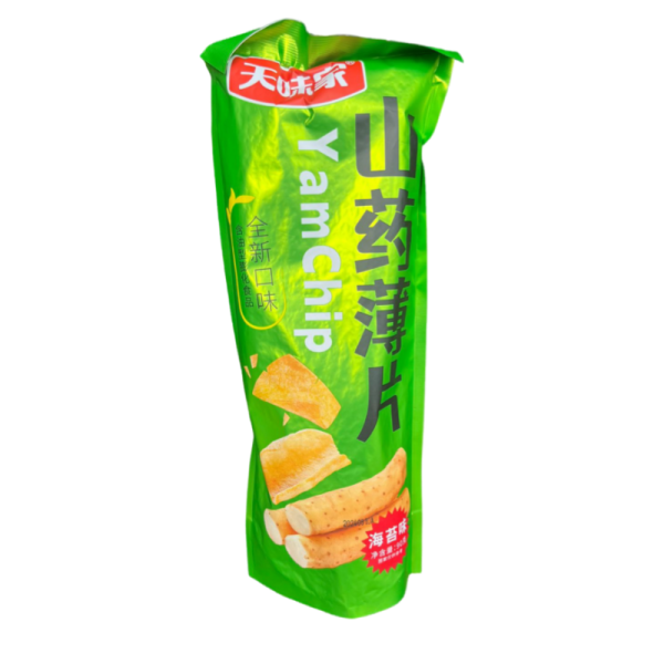Chipsy YamChip so vkusom morskikh vodorosley 90g