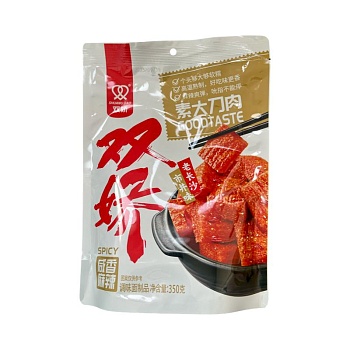 Соевое мясо Shuangjiao Good Taste со вкусом острой свинины 350г