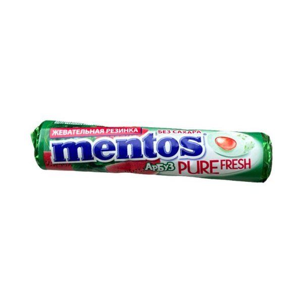 Zhevatelnaya rezinka Mentos Arbuz 15,5gr_2