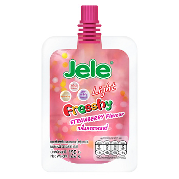 Желе питьевое Jele Fresshy со вкусом клубники 125г