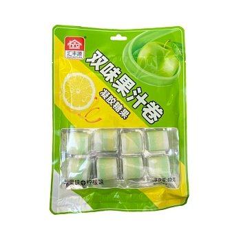 Мягкие конфеты Huifengyuan Juice roll ассорти 82г
