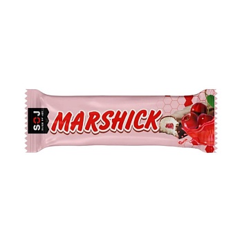 Протеиновый батончик Marshick вишня в молочном шоколаде 30г