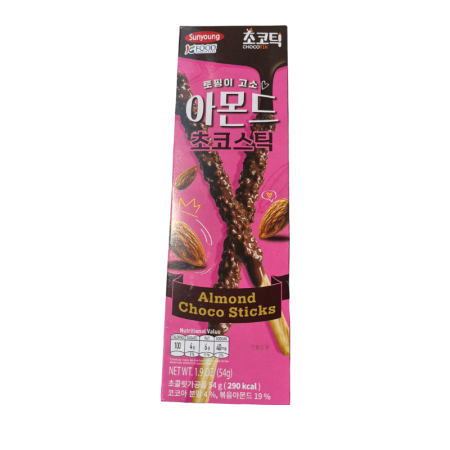 Palochki shokoladnye Sunyoung s mindalem 54g