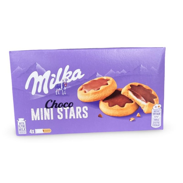 Pechene Milka Shokoladnye malyutki s molochnoy nachinkoy 150g
