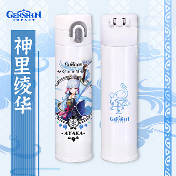 Термос Yokee Genshin Impact Y-01 Ayaka 400мл