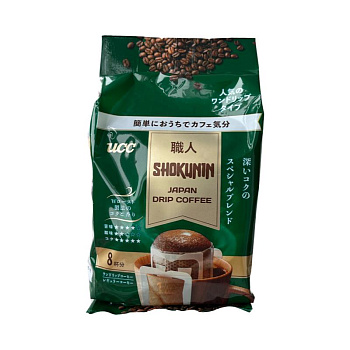 Кофе UCC молотый дрип-пакет Special blend 7г 