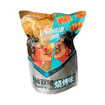 Чипсы Amobacui Double Crunch со вкусом барбекю 198г