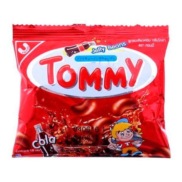 Konfety Tommy so vkusom koly 15g
