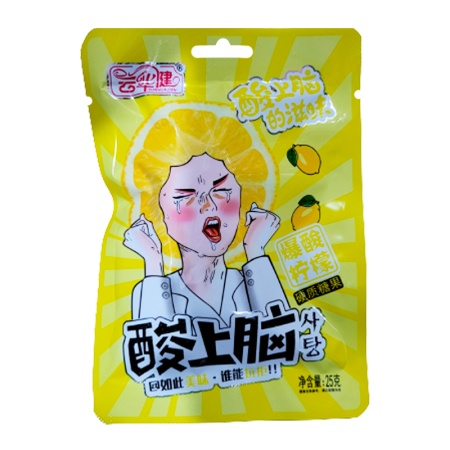 Konfety Yunhuajian kislye v assortimente 25g