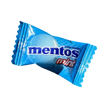 Жевательные конфеты Mentos с мятным вкусом 2,7г