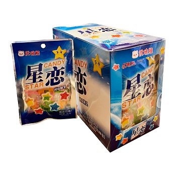 Конфеты Youwei Bear Star фруктовые 25г