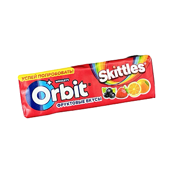 Жевательная резинка Orbit микс фрукты 14г