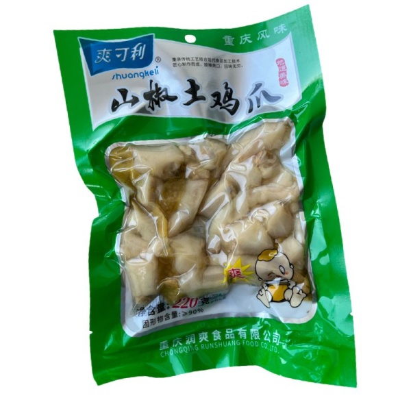 Kurinye lapki Shuangkeli s sychuanskim pertsem 220g