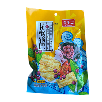 Чипсы HuaJiaoGuoBa воздушные с перцем 40г