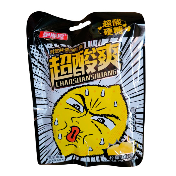 Konfety Chaosuanshuang Super kislye limon