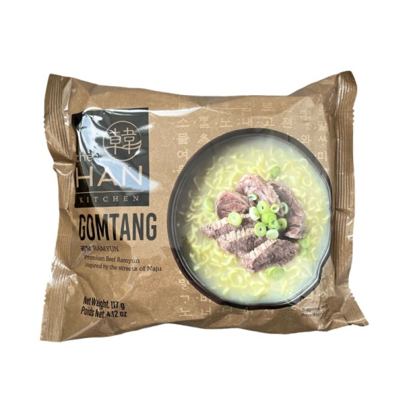 Lapsha The Han Kitchen Gomtang so vkusom govyadiny v belom bulone 117g