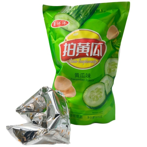 Chipsy ShuYangyang Cucumber s ogurtsom 275g