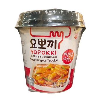 Токпокки Yopokki Sweet & Spicy сладко острые 140г