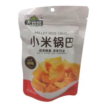 Чипсы TianYiYuan Рисовые с солью 70г
