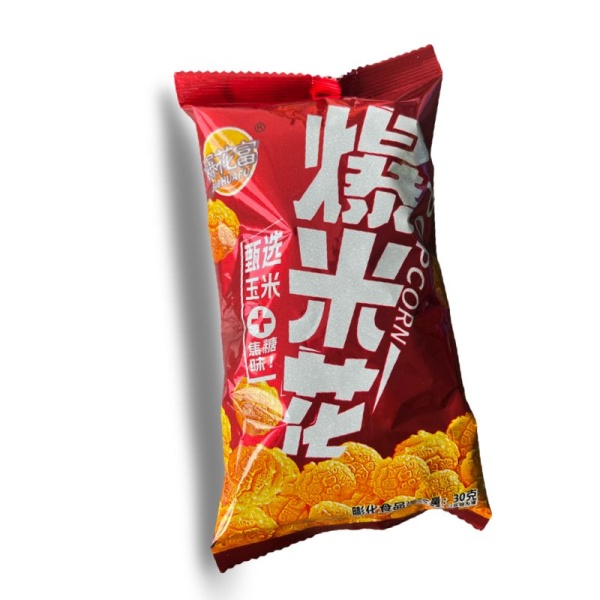 Popkorn Baohuafu so vkusom karameli 33g