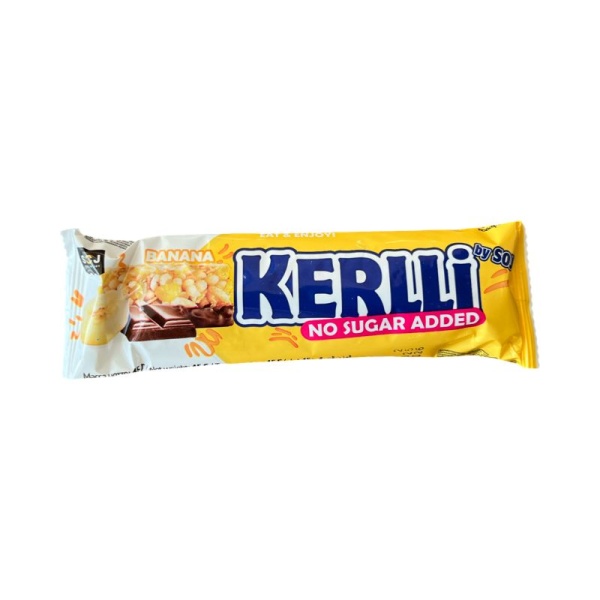 Zlakovyy batonchik Kerlli s bananom bez dobavleniya sakhara 45g