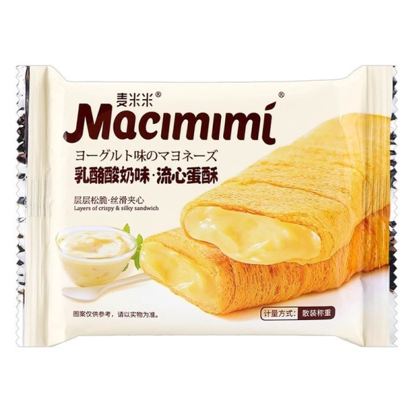 Khrustyashchie palochki Macimimi s syrom i yogurtom
