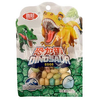 Драже Xicai Dinosaur Eggs фруктовое 28г