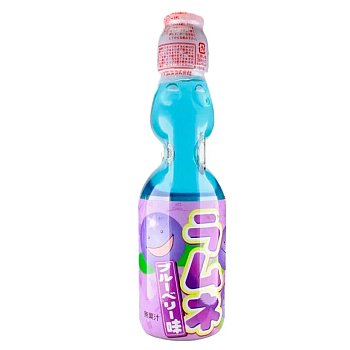 Напиток газированный Hata Kosen Ramune Рамунэ Черника 200мл
