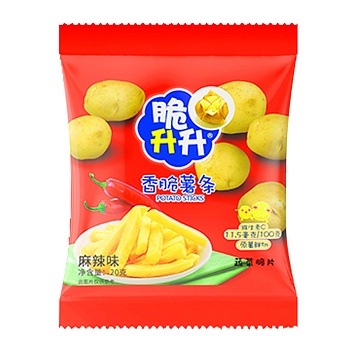 Картошка фри Crisp острая 20г