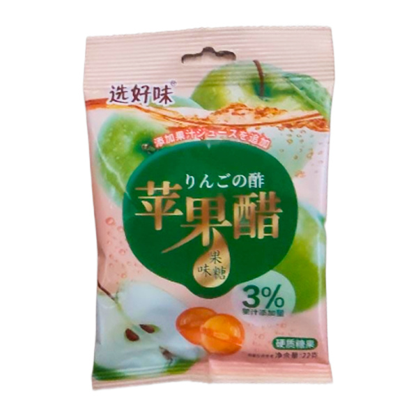 Konfety Delight s yablochnym sokom 22g