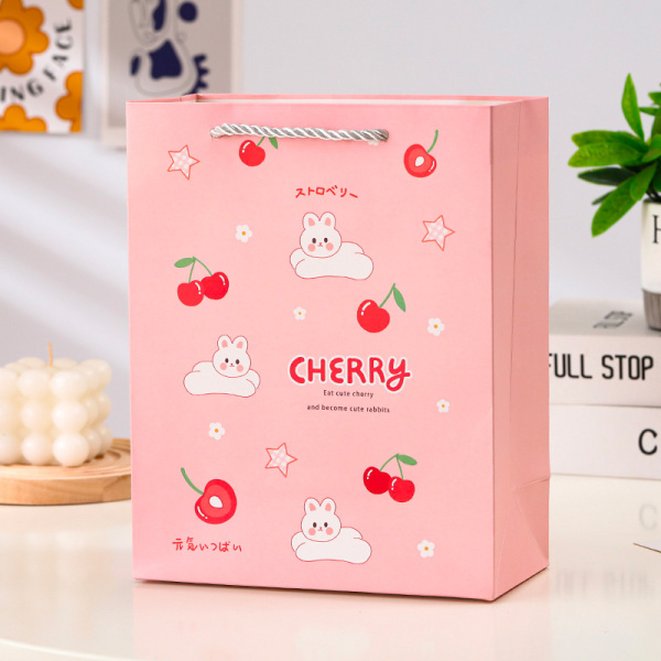 Paket podarochnyy Yokee Cherry 19,5*14,5sm