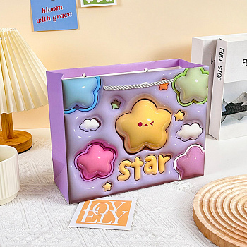 Пакет подарочный Yokee Star 25,5*20см