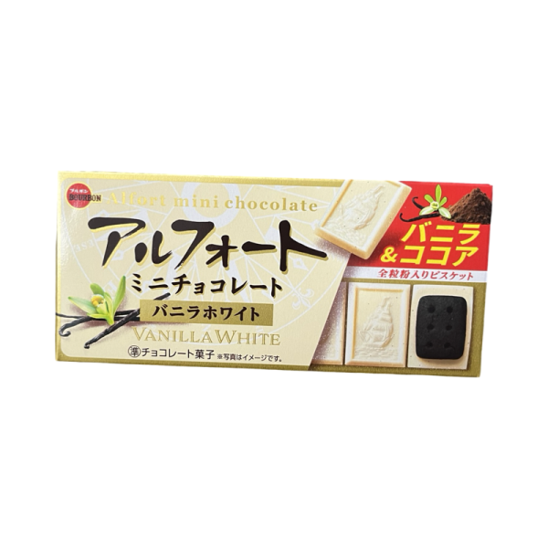 Shokolad BOURBON Alfort  mini vanilnyy belyy 55  g
