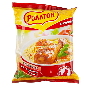 Лапша Ролтон с курицей 60г