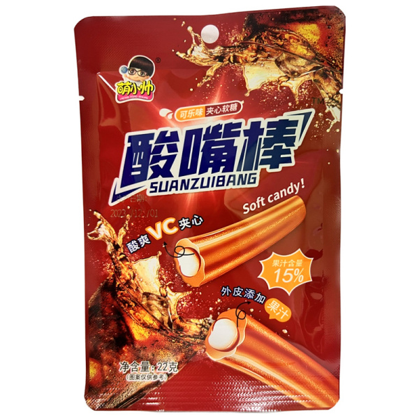 Konfety zhevatelnye Meng Xiao Shuai Suanzuibang Kola 22g