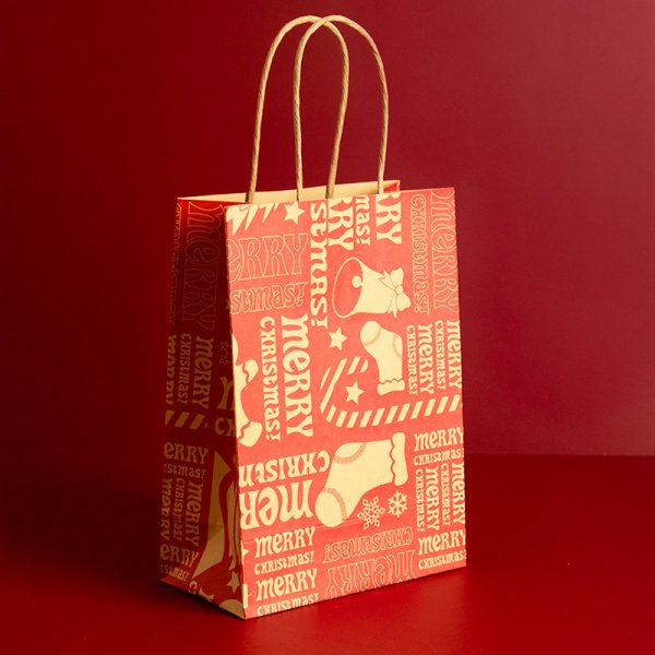 Paket podarochnyy Yokee Merry Christmas 27*21sm