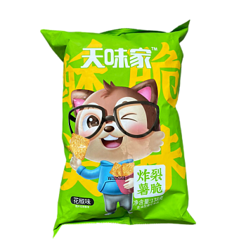 Чипсы Tianweijia со вкусом сычуанского перца 138г