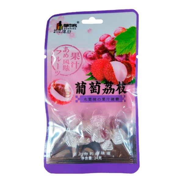 Konfety Dushike Fruktovye 24g