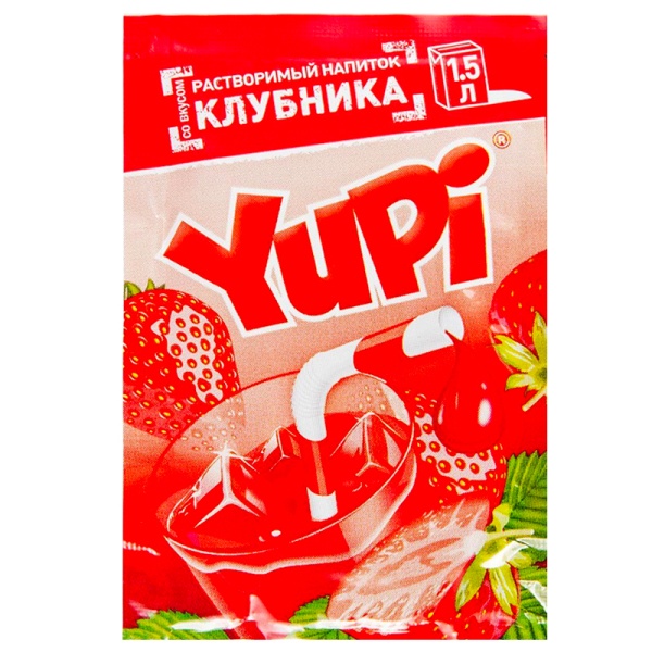 Napitok rastvorimyy Yupi klubnika 12g