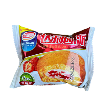 Кексы Daliyuan с клубничной начинкой 25г