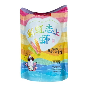 Чипсы Lepinlexin радужные 60г