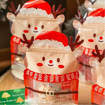 Пакет подарочный Snax Merry Christmas 15x6x22cm